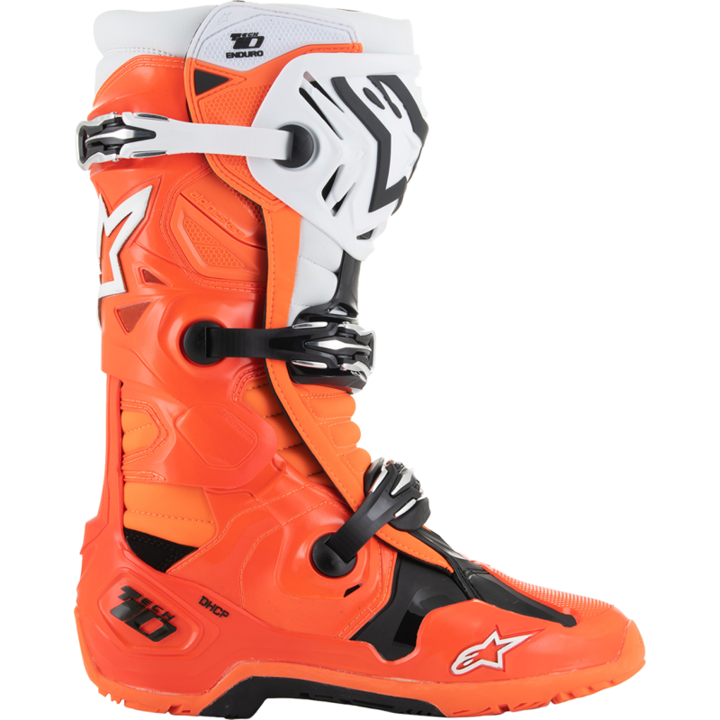 BOOT TECH 10 ENDURO ORANGE FLUO/BLACK/WHITE 11
