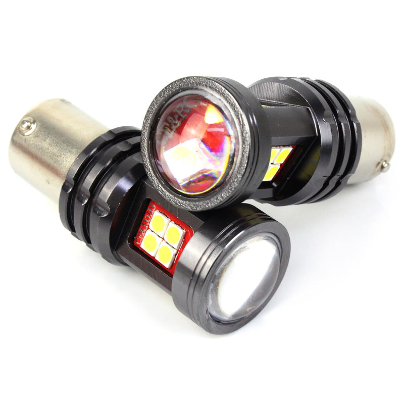 LED 1156 - 9-50V 6.5W - BA15S (AMBER)