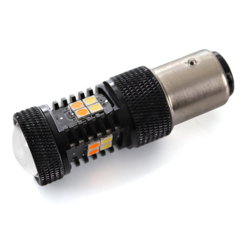 LED 1157 - 9-24V 8W - BAY15D (WHITE+AMBER)
