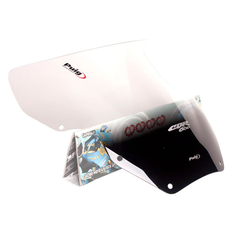 %RACING SCREEN HONDA CBR600F4 99'-00' C/CLEAR