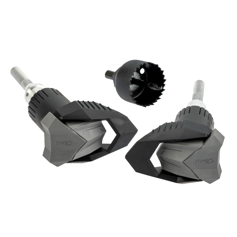 CRASH PADS (HONDA) BLACK