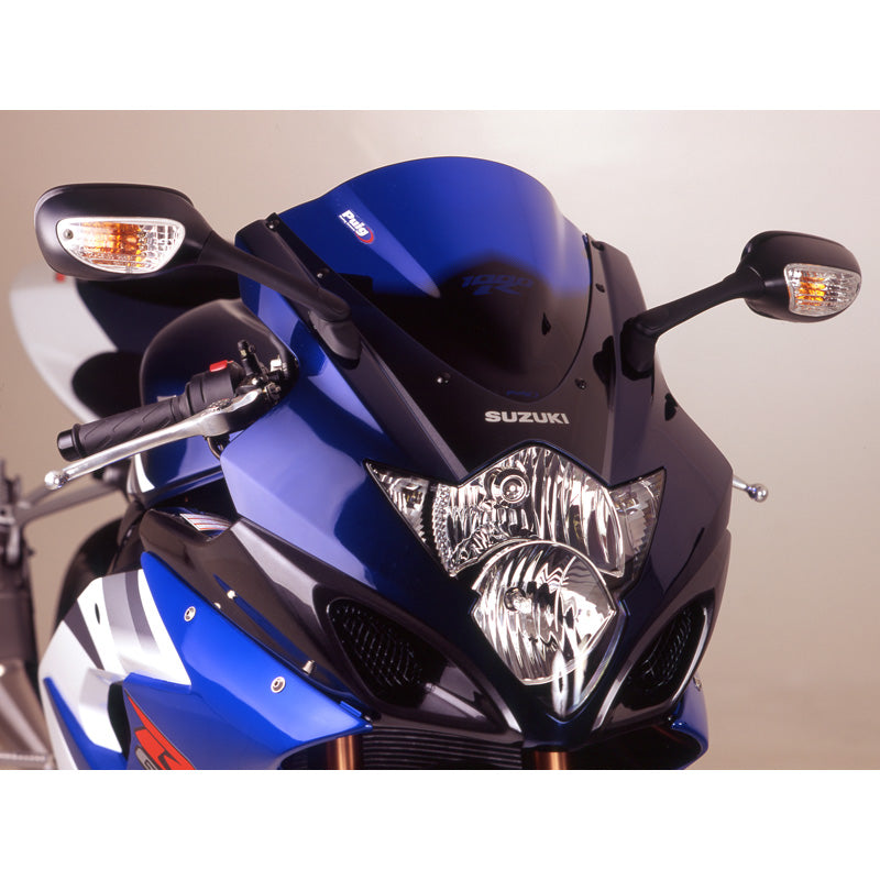%RACING SCREEN SUZUKI GSXR1000 05-06 C/BLUE