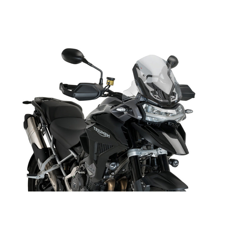 SPORT WINDSCREEN (TRIUMPH) SMOKE