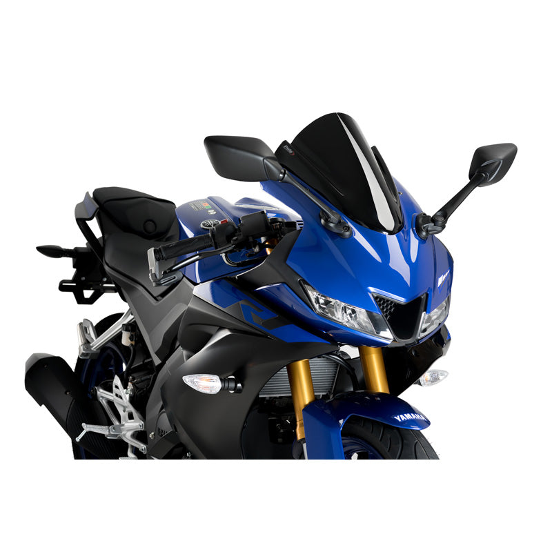 %Z-RACING SCREEN YAMAHA YZF-R125 19'- C/BLACK