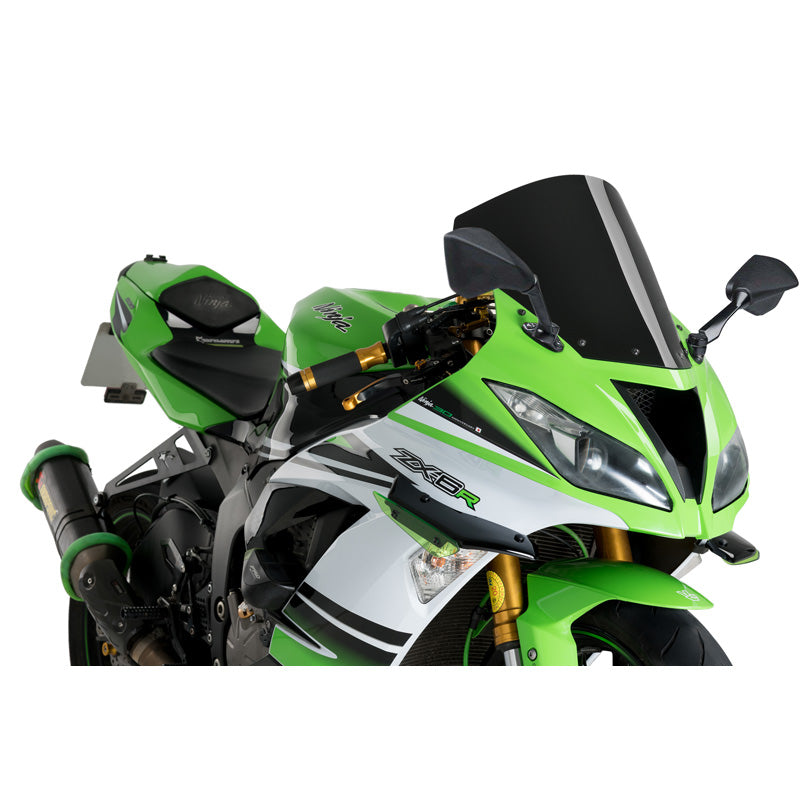 %R-RACER SCREEN KAWASAKI ZX-6R 19' C/BLACK