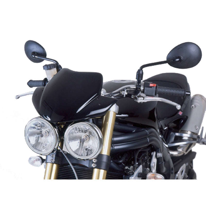 WINDSCREEN (TRIUMPH) DARK SMOKE