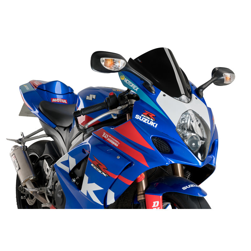 %RACING SCREEN SUZUKI GSXR1000 07-08 C/BLACK