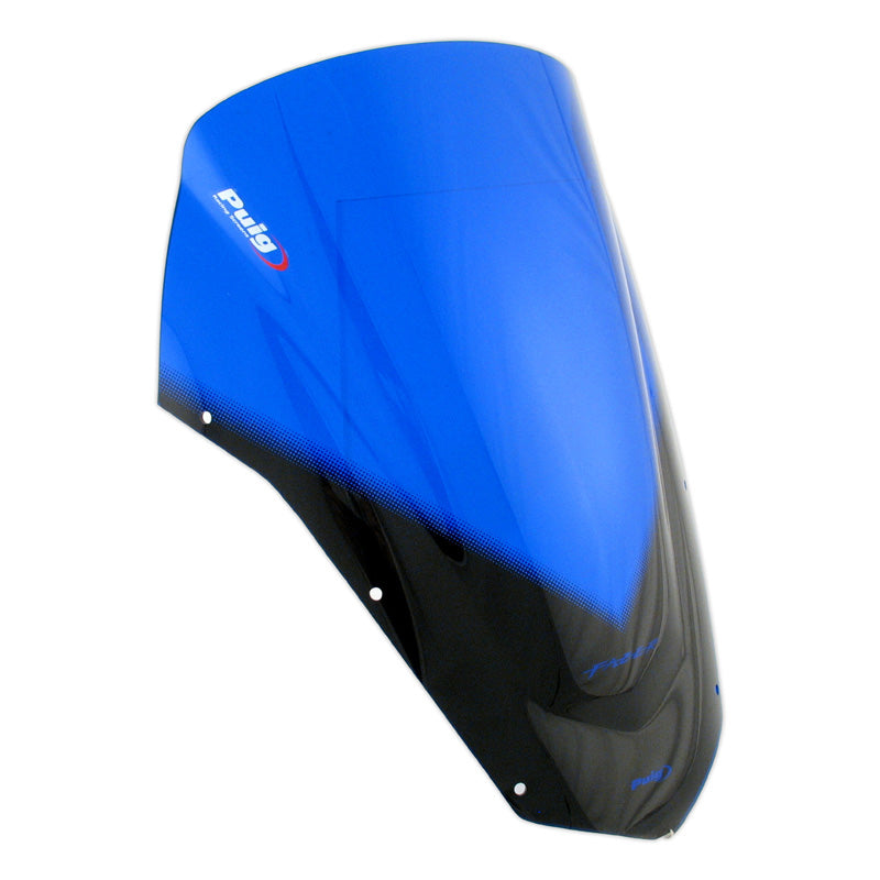 %RACING SCREEN YAMAHA FZ6 FAZER S2 07-10 C/BLUE