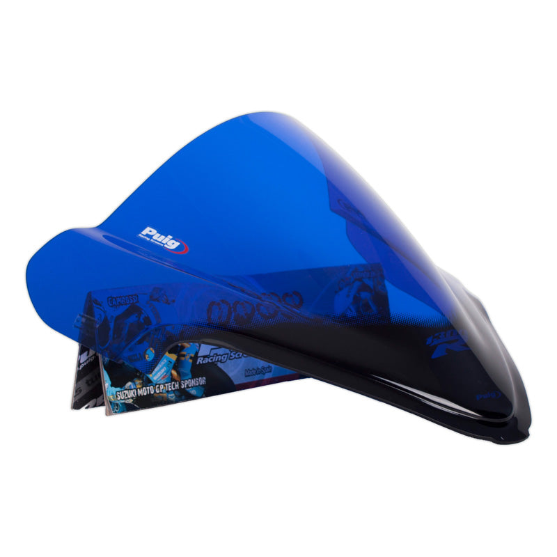 RACING SCREEN SUZUKI GSXR1300 HAYABUSA 08-17 C/BLU