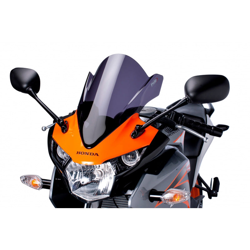 RACING WINDSCREEN (HONDA) DARK SMOKE
