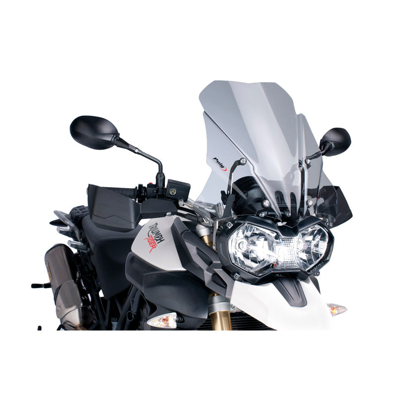 TOURING WINDSCREEN (TRIUMPH) LIGHT SMOKE