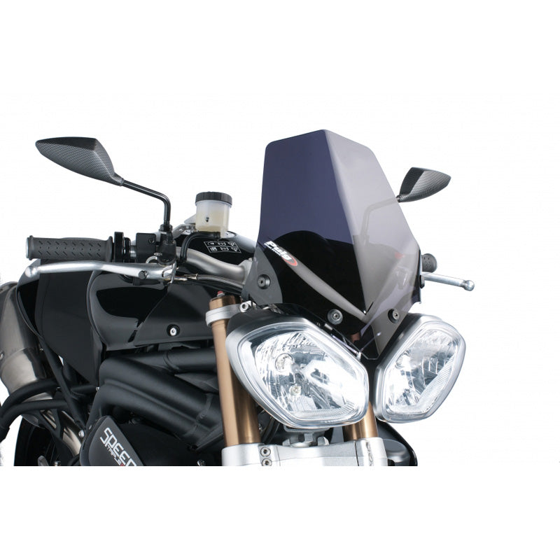 SPORT WINDSCREEN (TRIUMPH) DARK SMOKE