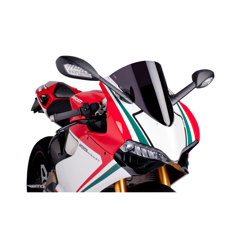 RACING WINDSCREEN (DUCATI) DARK SMOKE