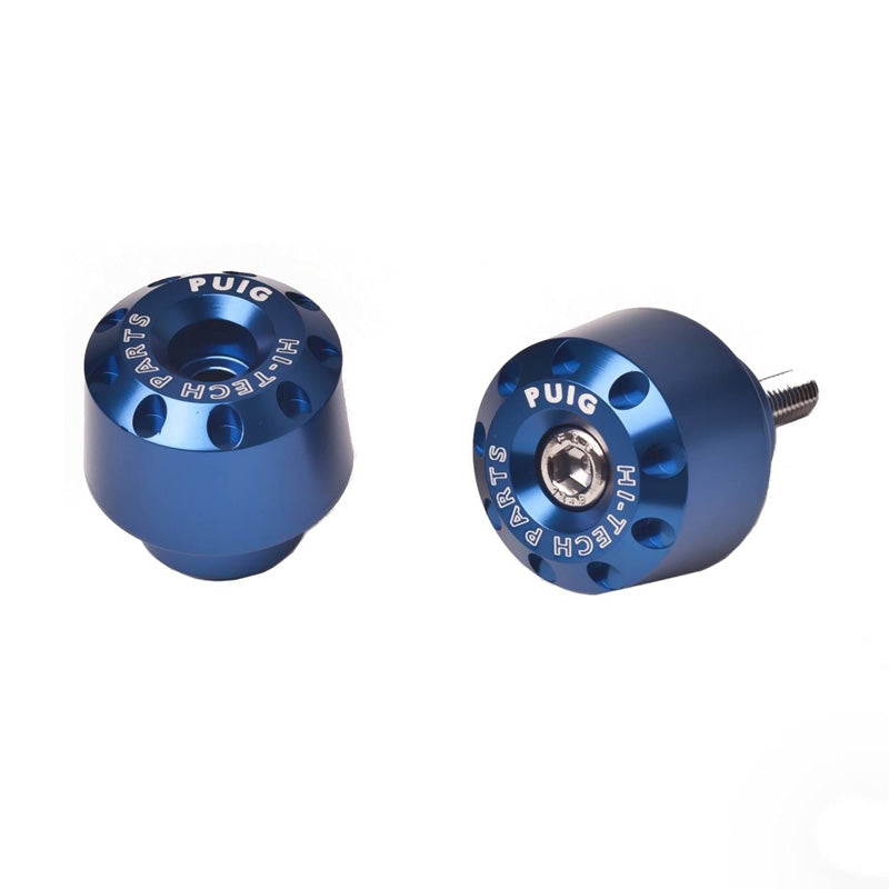 *SHORT BAR ENDS ALUMINIUM YAMAHA C/BLUE