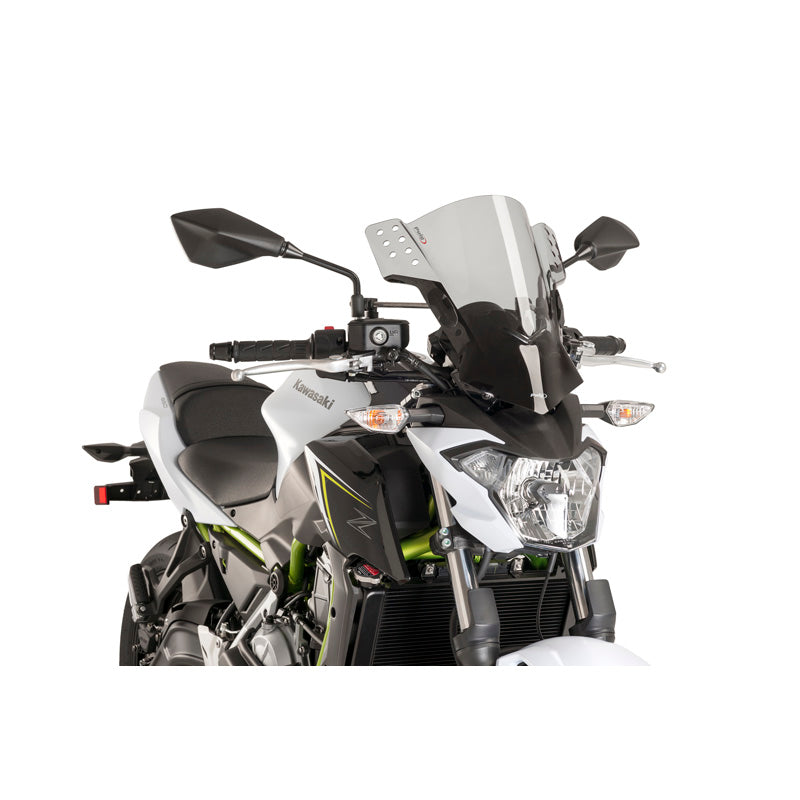 %WINDSHIELD MOD. RAFALE KAWASAKI ER6N 12' SMOKE