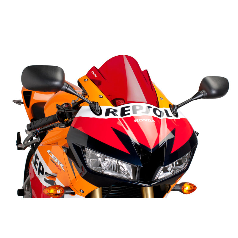 %Z-RACING SCREEN HONDA CBR600RR 13-17 C/RED
