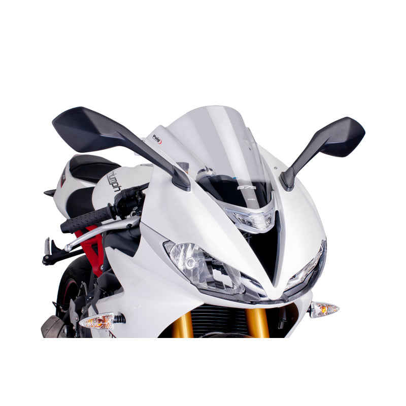 RACING WINDSCREEN (TRIUMPH) CLEAR