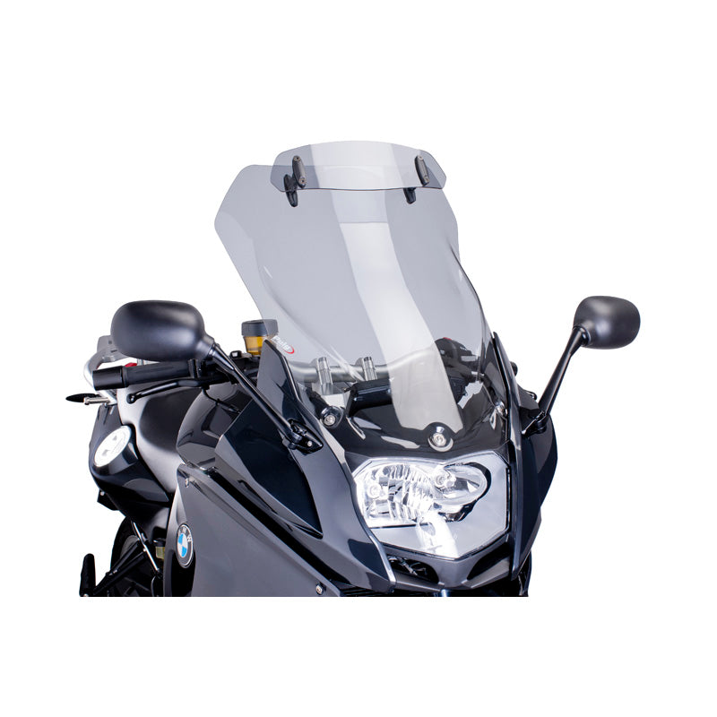 %TOURING SCREEN W/VISOR BMW F800GT 13-18' C/SMOKE