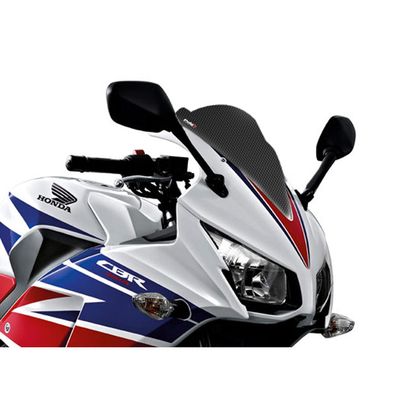 %Z-RACING SCREEN HONDA CBR300R 15'-16' C/CARBON