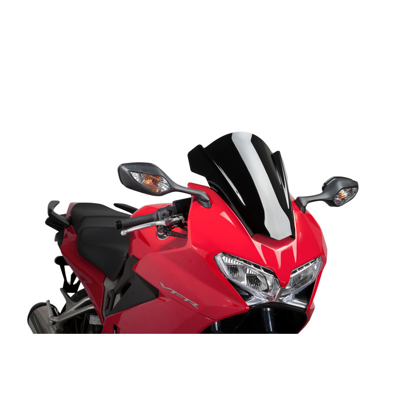%RACING WSCREEN HON VFR800F (14-15) BLACK