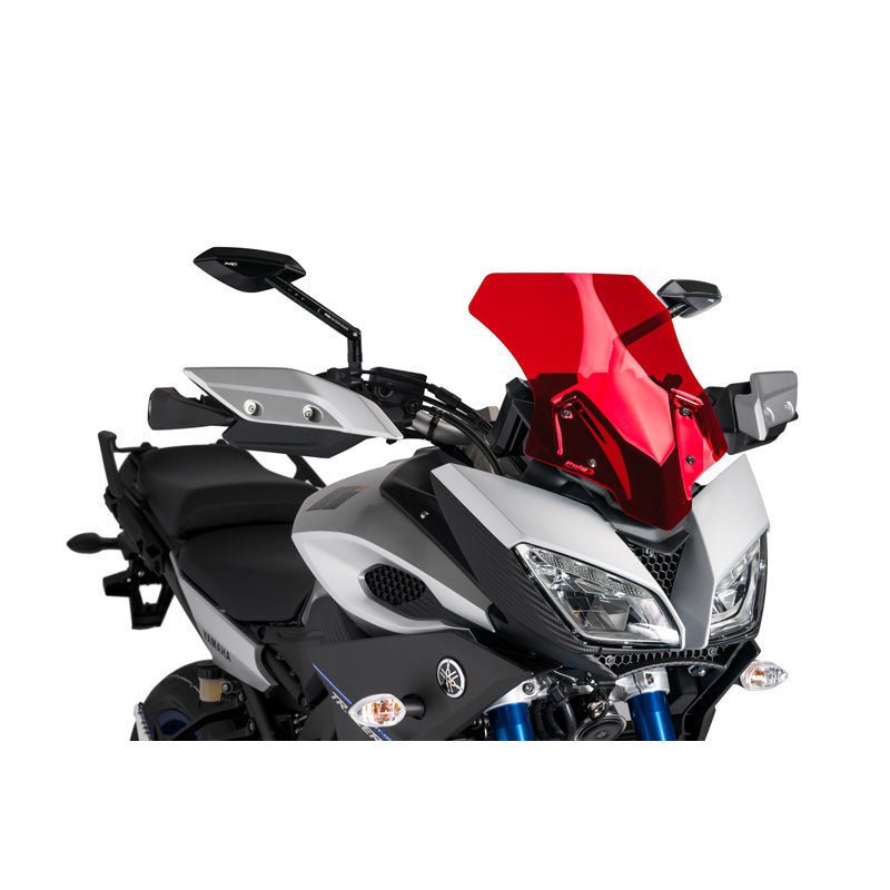 %SPORT SCREEN YAMAHA MT-09 TRACER 15-17' C/RED