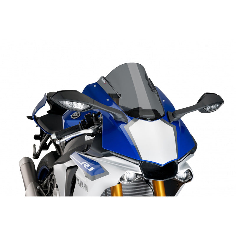 RACING WINDSCREEN (YAMAHA) DARK SMOKE