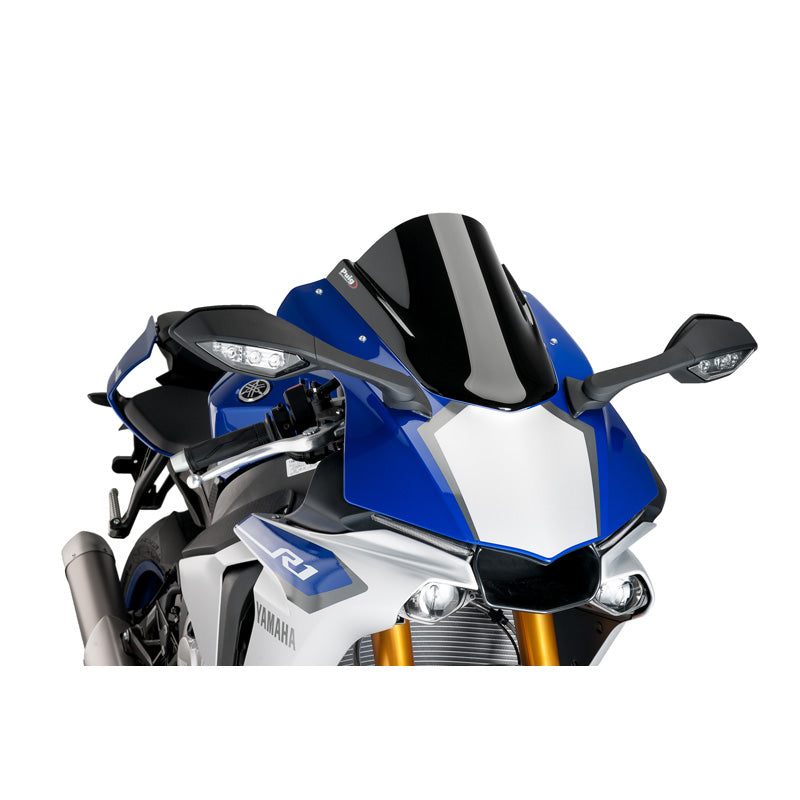 %Z-RACING SCREEN YAMAHA YZF-R1 15'-18' C/BLACK