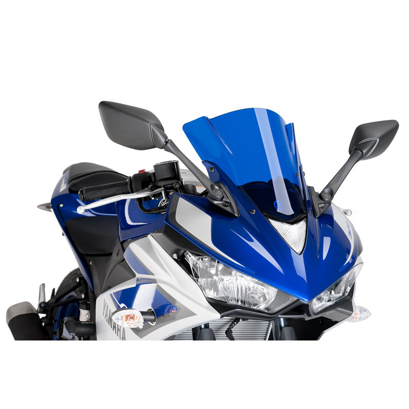 %RACING WSCREEN YAM R3 (2015) BLUE