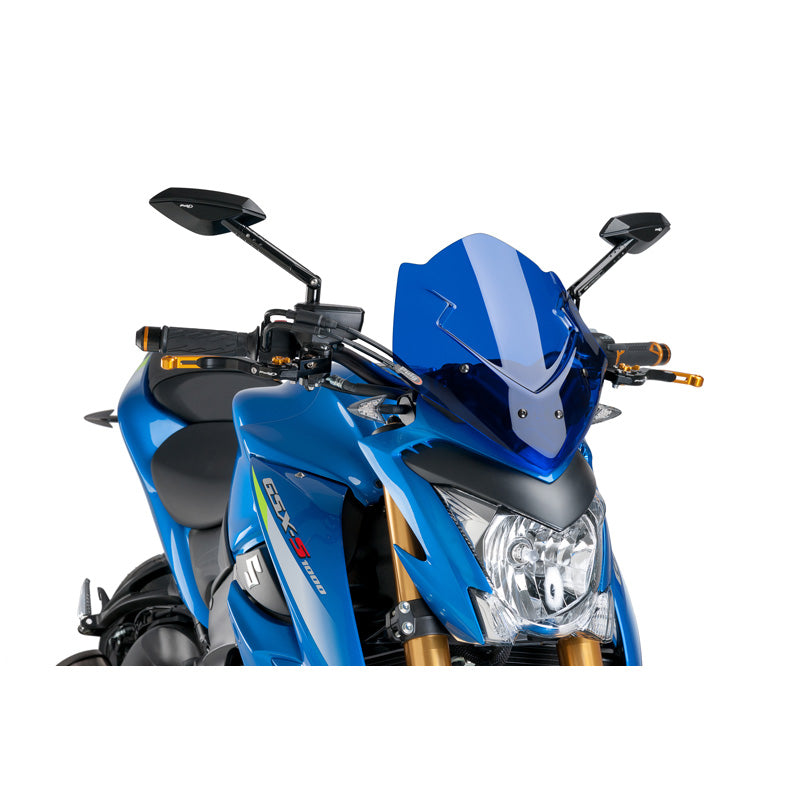 SPORT WINDSCREEN (SUZUKI) BLUE