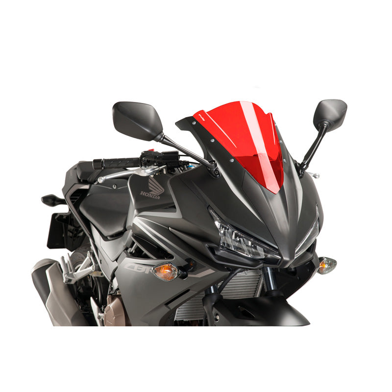 %Z-RACING SCREEN HONDA CBR500R 16'-18' C/RED