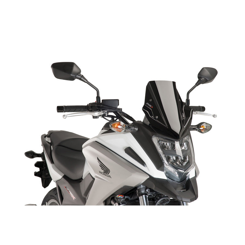 %RACING SCREEN HONDA NC750X 16'-18'C/BLACK
