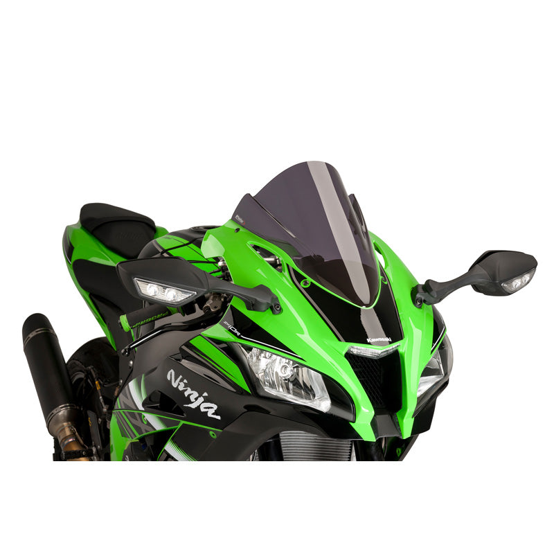 RACING WINDSCREEN (KAWASAKI) DARK SMOKE