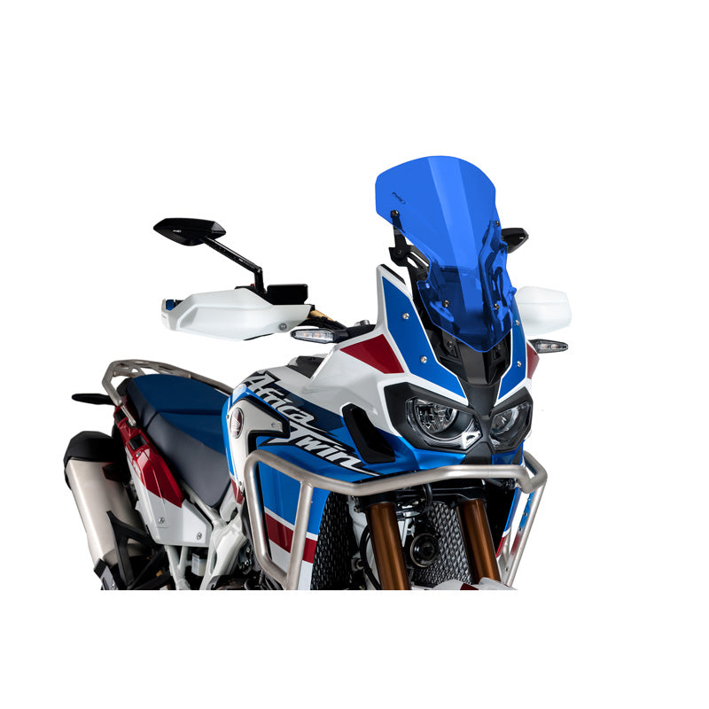 %RACING SCREEN + KIT FIX. AFRICA TWIN 16'-18' C/BL