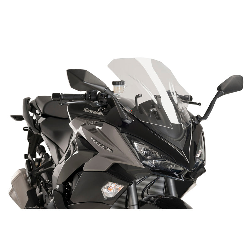RACING WINDSCREEN (KAWASAKI) CLEAR