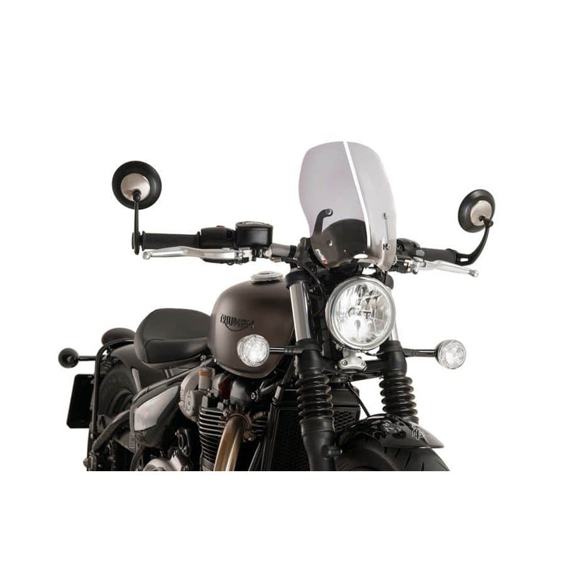 TOURING WINDSCREEN (TRIUMPH) SMOKE