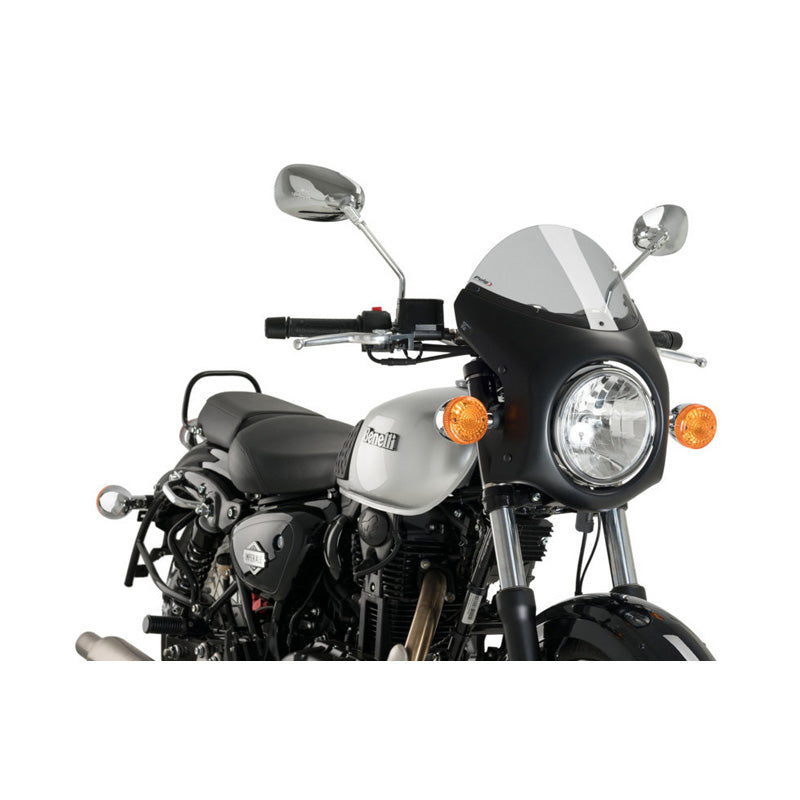SEMIFAIRING UNIV 195MM BK/L SMOKE