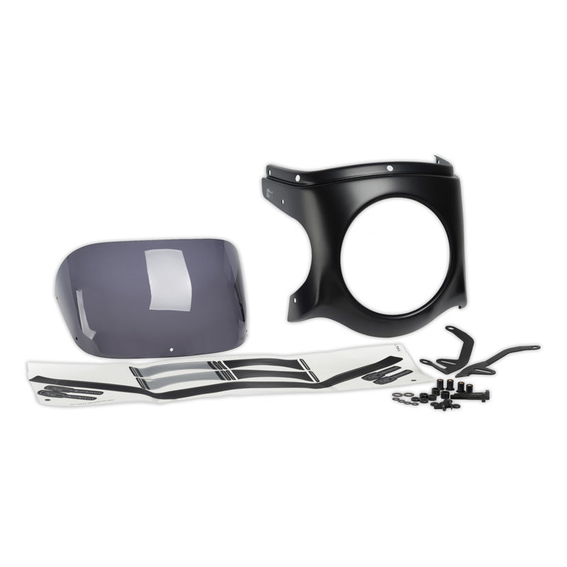 %SEMIFAIRING C/BLACK LOOK DIAM.180MM C/DARK SMOKE