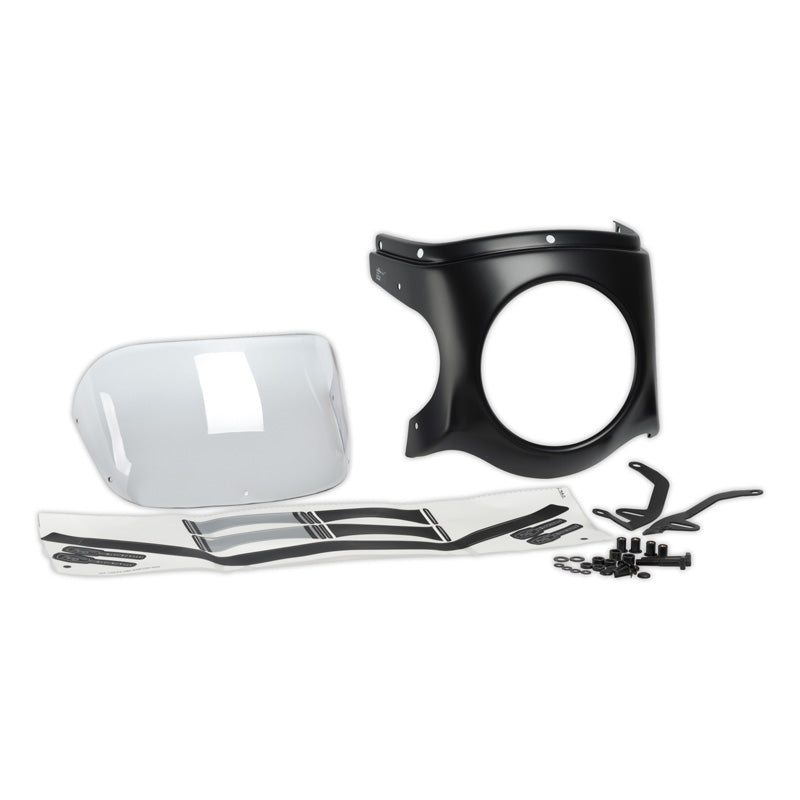 %SEMIFAIRING C/BLACK DIAM.180MM WINDSHIELD C/CLEAR