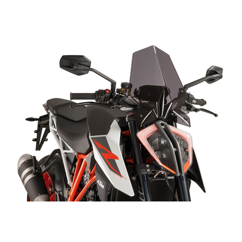 RACING WINDSCREEN (KTM) DARK SMOKE