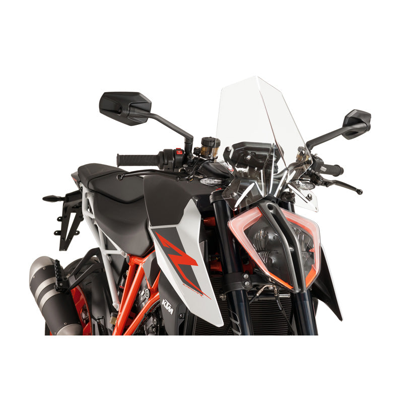 RACING WINDSCREEN (KTM) CLEAR