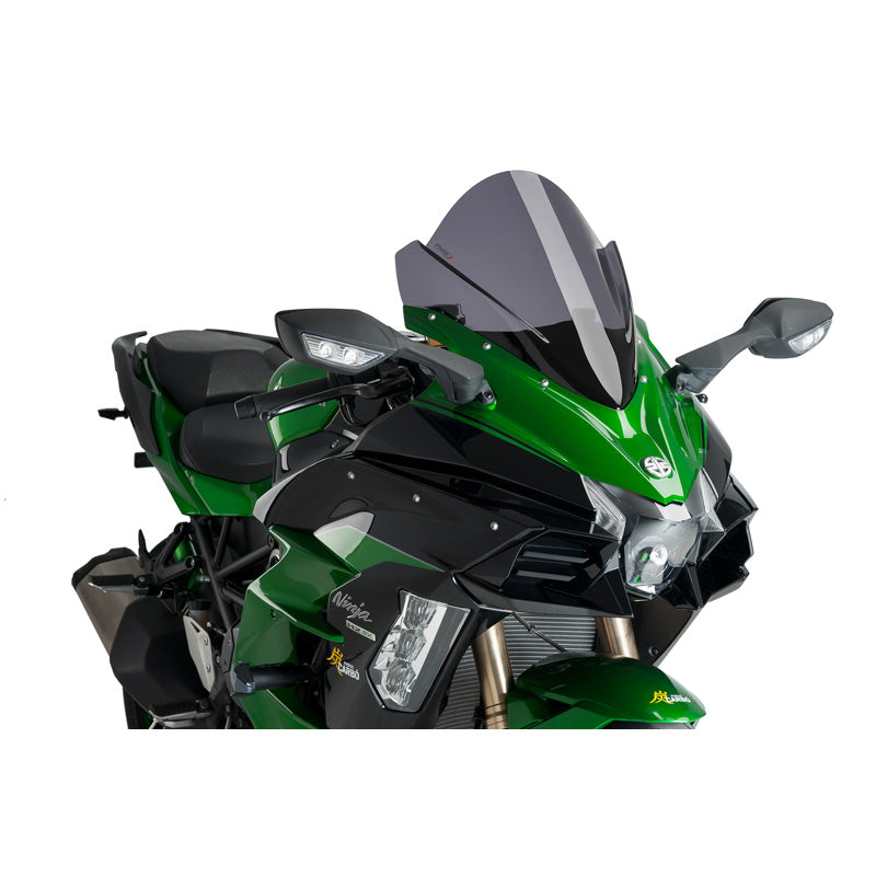 RACING SCREEN (KAWASAKI) DARK SMOKE