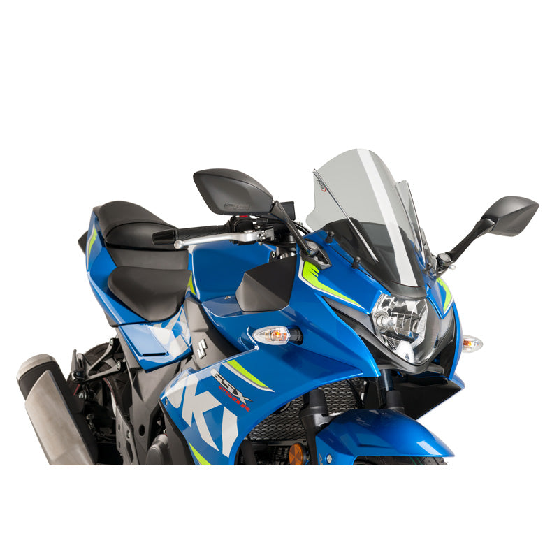 RACING WINDSCREEN (SUZUKI) SMOKE