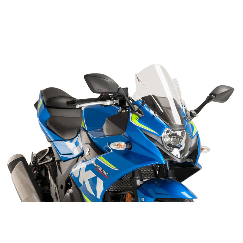 RACING WINDSCREEN (SUZUKI) CLEAR