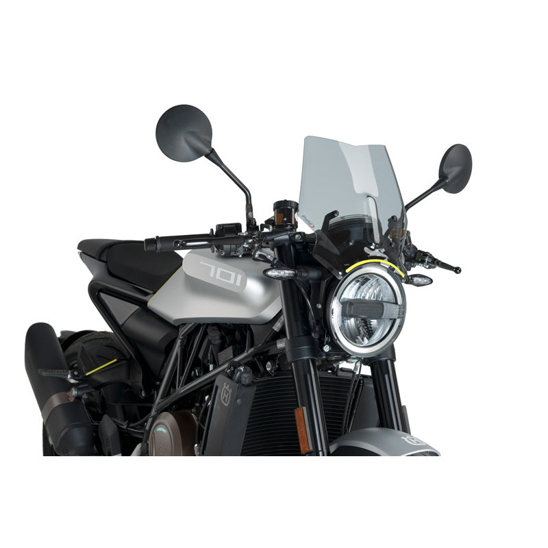 SPORT WINDSCREEN (HUSQVARNA) LIGHT SMOKE