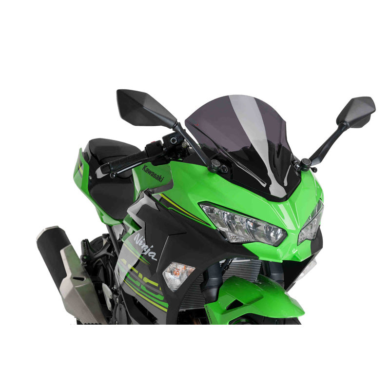 RACING WINDSCREEN (KAWASAKI) LIGHT SMOKE