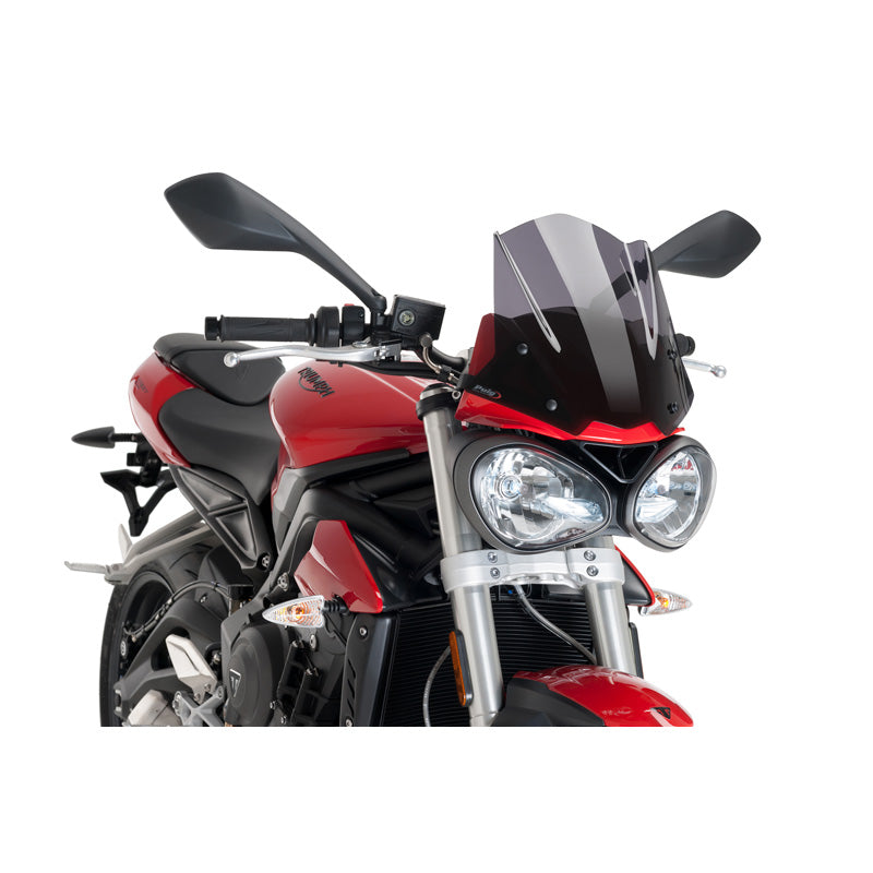 SPORT WINDSCREEN (TRIUMPH) DARK SMOKE