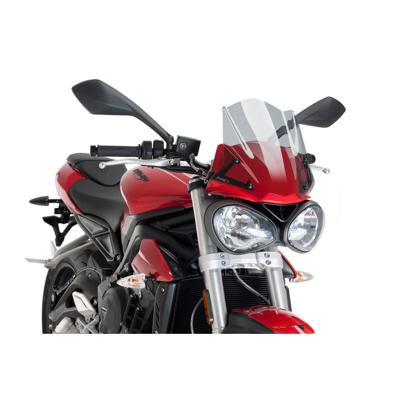 SPORT WINDSCREEN (TRIUMPH) LIGHT SMOKE