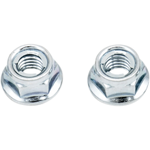 M6-1.0 Hex Flange Fuji-Lock Nut 10mm A/F (10Pk)