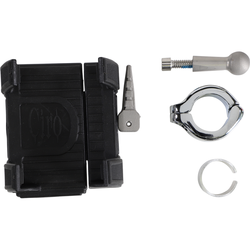 SMARTPHONE/GPS HOLDER WO CHRGR H/BAR MNT CHR