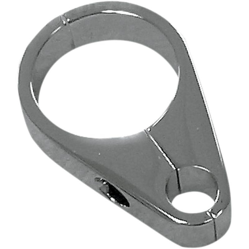1.250" CHROME CLUTCH CABLE CLAMP EA
